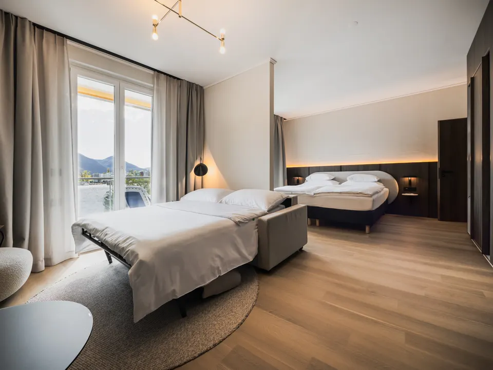Suite con vista lago — Hotel La Palma au Lac