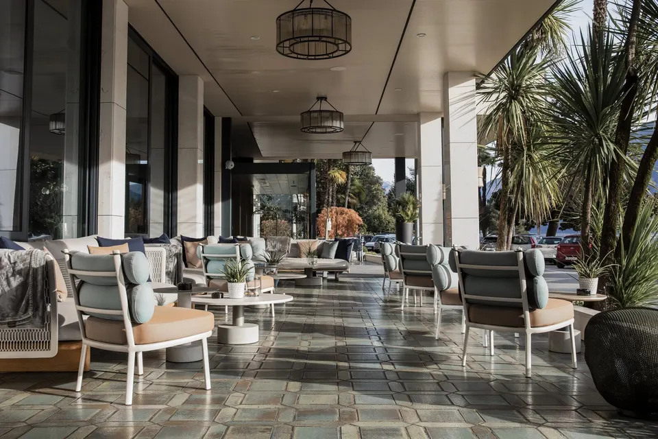 Restaurant La Palma à Locarno — Hotel La Palma au Lac