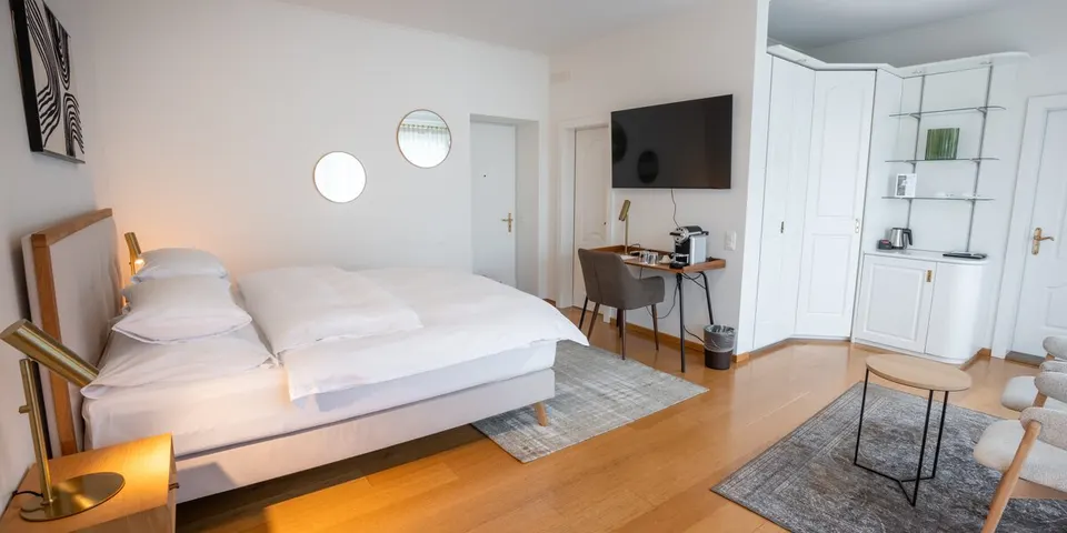 Studio avec vue sur le lac — Hotel La Palma au Lac