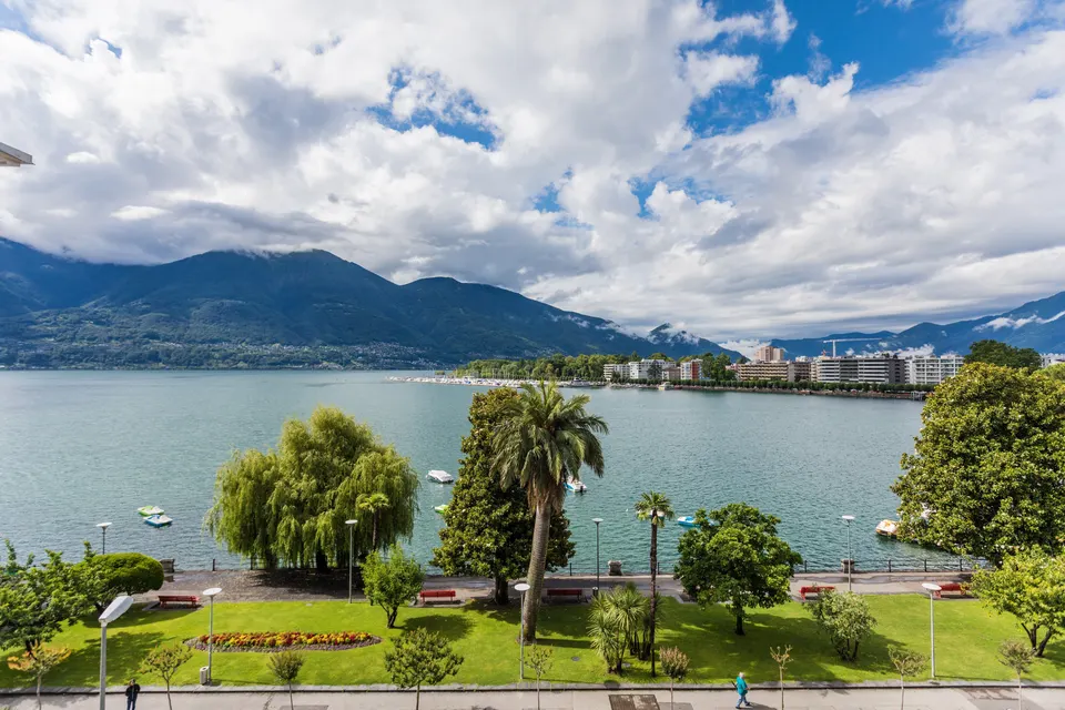 Appartamento classico con vista lago — Hotel La Palma au Lac