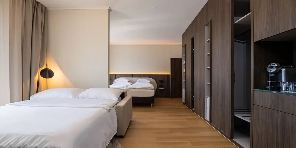 Suite avec vue sur le lac — Hotel La Palma au Lac