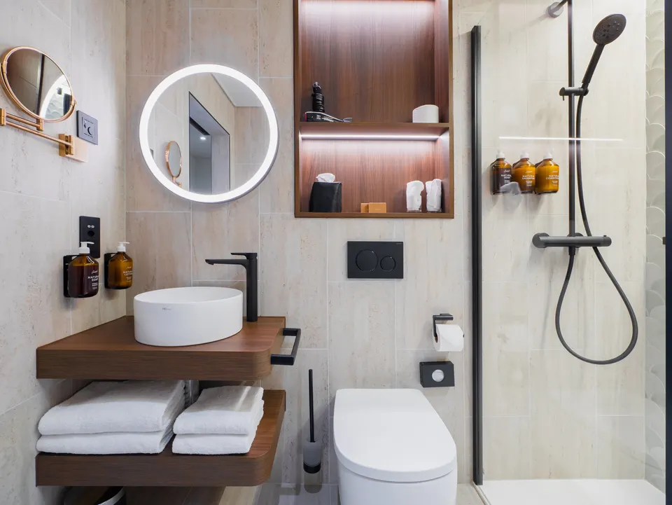Superior Doppelzimmer mit Seeblick — Hotel La Palma au Lac