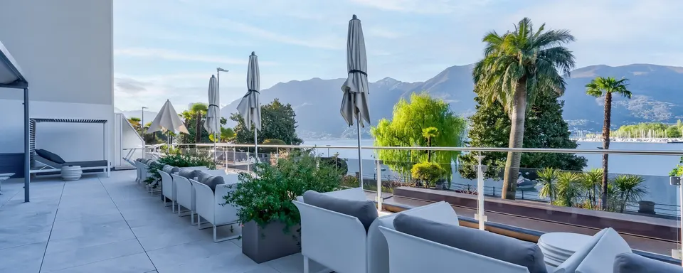 Hôtel avec Wellness, Spa & Massage à Locarno au bord du lac — Hotel La Palma au Lac