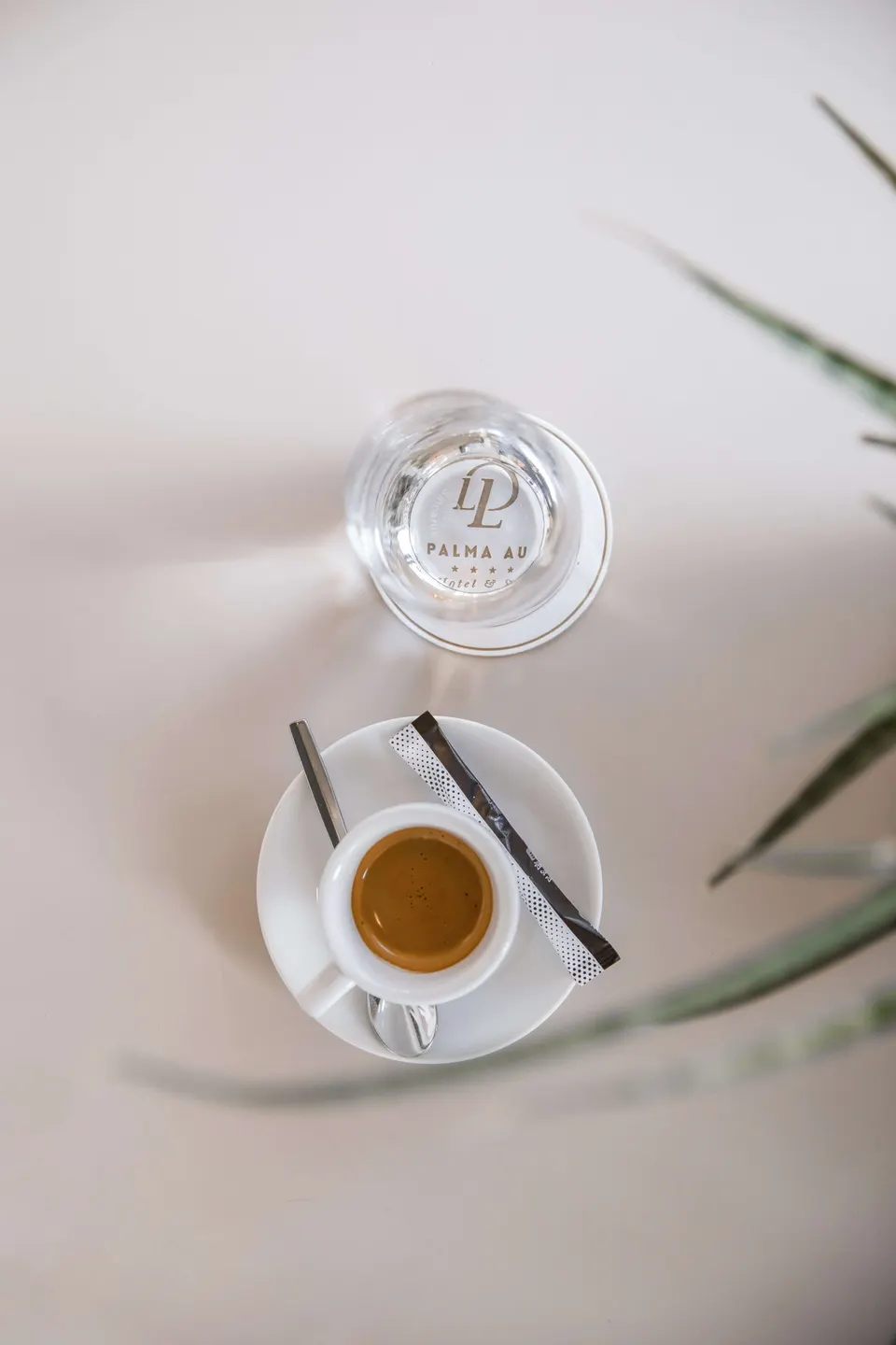 Italienischer Espresso in Locarno im Zentrum