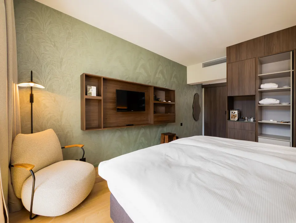 Superior Doppelzimmer mit Seeblick — Hotel La Palma au Lac