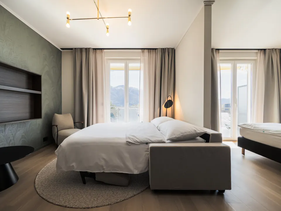 Suite con vista lago — Hotel La Palma au Lac