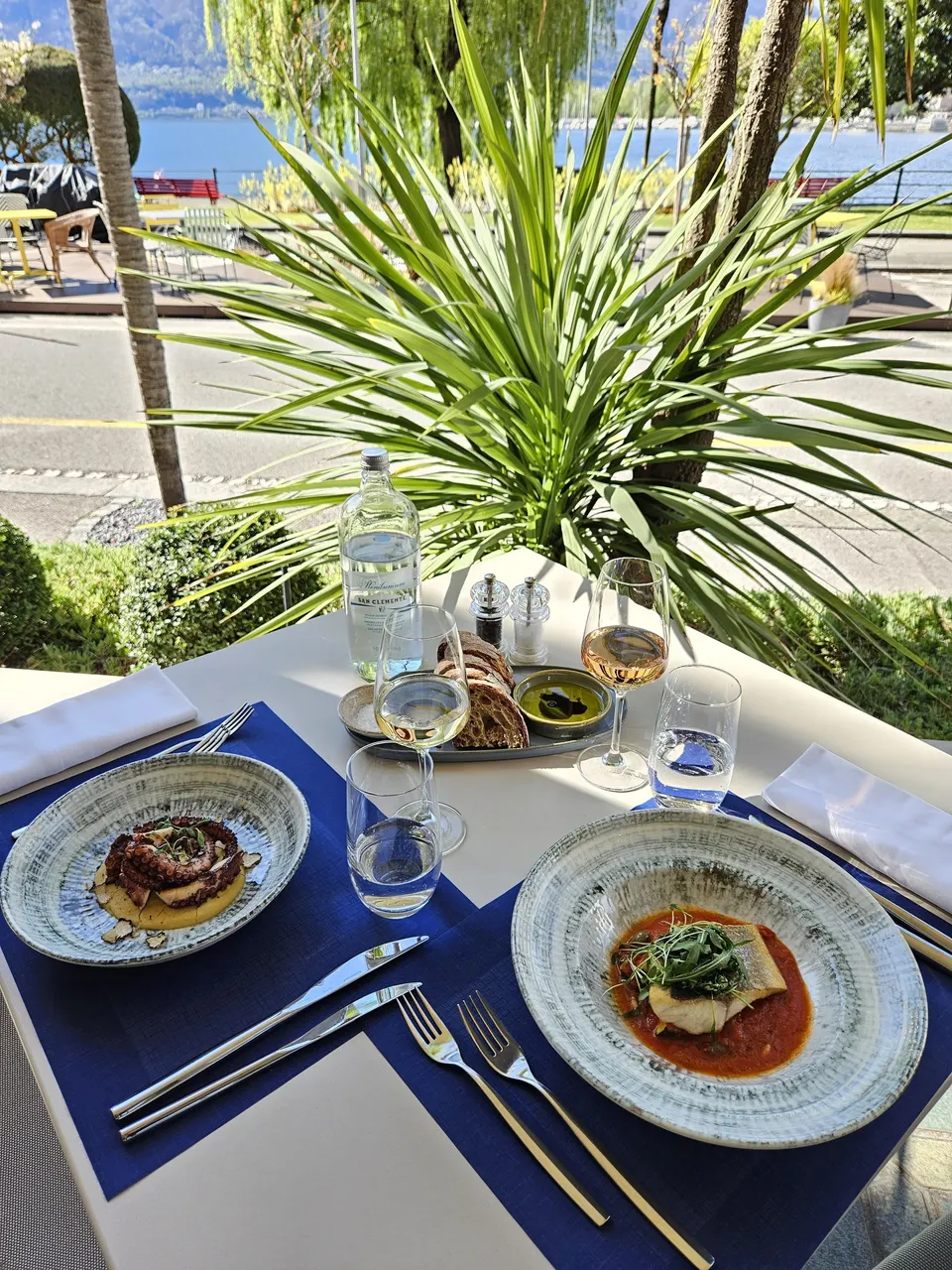 avec des fournisseurs régionaux Cuisine suisse du Tessin — Hotel La Palma au Lac